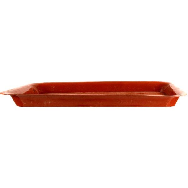 Drip tray for bonsai pots 50x36x4cm brown rectangular plastic