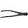 Wire cutter 18cm Solid black