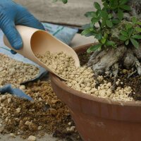 Soil scoops for bonsai potting, set of 3 pieces, plastic