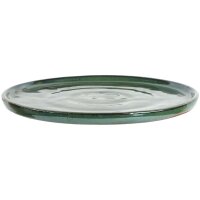 Drip tray for bonsai pots 27.5x27.5x1.8cm green round