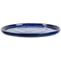 Drip tray for bonsai pots 27.5x27.5x1.7cm blue round