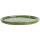 Drip tray for bonsai pots 23x23x1.5cm light green round
