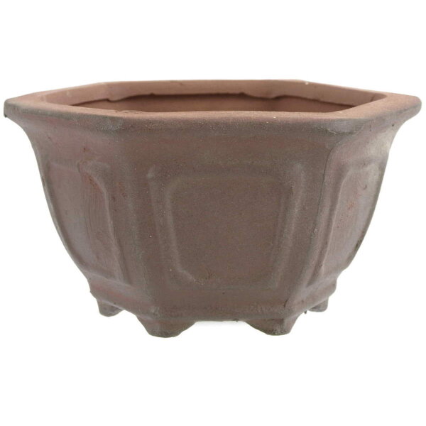 Bonsai pot 12x10.6x6.5cm brown other shape unglaced