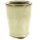 Bonsai pot 5.3x5.3x6.8cm beige round glaced