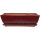 Bonsaischale mit Untersetzer 33.5x20.5x8.5cm Rot Rechteckig Glasiert