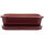 Bonsai pot with drip tray 26.5x21x7.5cm ruby rectangular glaced