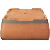 Bonsai pot 61.5x61.5x25.5cm antique-brown square unglaced