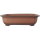 Bonsai pot 71x58x19.5cm antique-brown rectangular unglaced