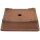 Bonsai pot 34.5x29x10cm antique-brown rectangular unglaced