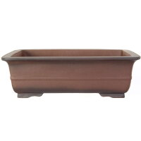 Bonsai pot 60x47.5x19cm antique-brown rectangular unglaced