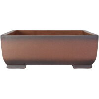 Bonsai pot 60x45x21.5cm antique-brown rectangular unglaced