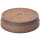 Bonsai pot 30x30x8cm antique-brown round unglaced