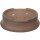 Pot à bonsaï 35.5x28x10cm antique-brun ovale en grès