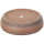 Bonsai pot 25x25x6cm antique-brown round unglaced