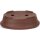 Bonsai pot 50x42x12cm brown oval unglaced