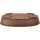 Pot à bonsaï 61x46.5x12cm antique-brun ovale en grès