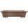 Bonsai pot 56.5x43x12.5cm antique-brown rectangular unglaced