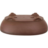 Bonsai pot 47x38x14.5cm antique-brown oval unglaced