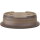 Pot à bonsaï 46.5x37.5x12.5cm antique-gris ovale en grès