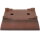 Bonsai pot 44x33x14.5cm antique-brown rectangular unglaced