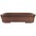 Bonsai pot 48x35x11.5cm antique brown rectangular unglaced