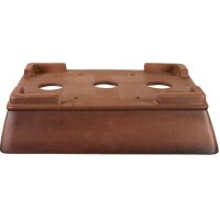 Bonsai pot 43.5x33.5x11.5cm antique brown rectangular...