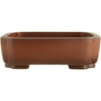 Bonsai pot 17x13.5x5cm Masteredition antique brown...