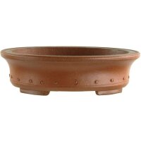 Bonsai pot 11.7x9.5x3.3cm Masteredition antique brown...