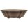 Bonsai pot 26x23.5x7.5cm antique-grey other shape unglaced