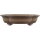 Bonsai pot 37.5x34x9cm antique-grey other shape unglaced
