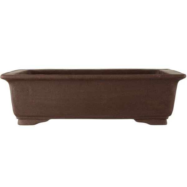 Bonsai pot 55x41x15.5cm dark-brown rectangular unglaced