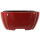 Bonsai pot 30.5x30.5x14cm ruby square glaced