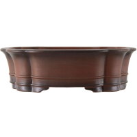 Bonsai pot 51x43.5x14.5cm antique-brown other shape unglaced