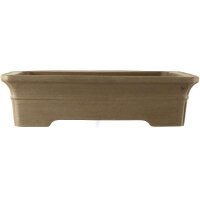 Bonsai pot 50x36x13.5cm grey rectangular unglaced