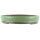Bonsai pot 32x32x6,5cm sea green round glaced