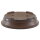 Pot à bonsaï 37x30x8.5cm antique-brun ovale en grès
