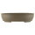 Bonsai pot 47.5x38x11.5cm grey oval unglaced