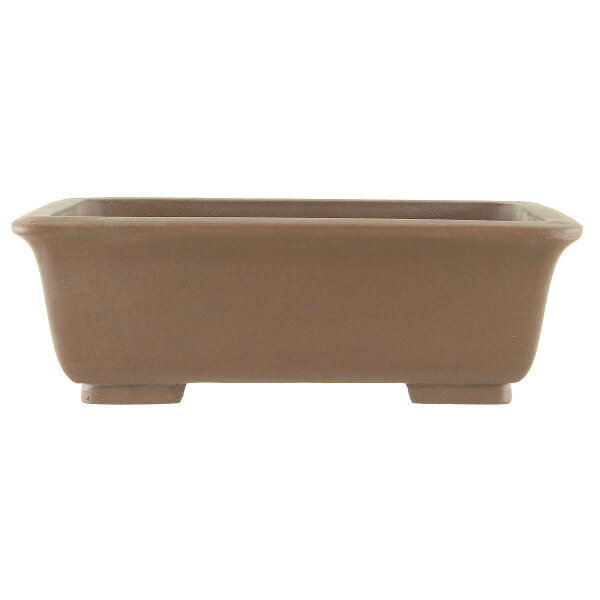 Bonsai pot 55x37.5x18cm brown rectangular unglaced