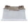 Bonsai pot 54x39x22cm white rectangular glaced
