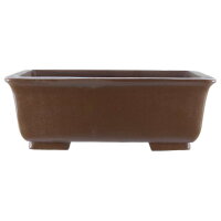 Bonsai pot 68x48x24cm brown rectangular unglaced