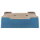 Bonsai pot 70x50x20cm light-blue rectangular glaced