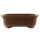 Bonsai pot 79x60.5x27.5cm brown rectangular unglaced