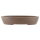 Bonsai pot 30.5x24x6cm dark-brown oval unglaced