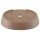 Pot à bonsaï 30.5x24x6cm marron-foncé ovale en grès