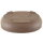 Pot à bonsaï 38.5x31x10cm marron-foncé ovale en grès
