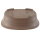 Bonsai pot 50.5x40.5x14.5cm dark-brown oval unglaced