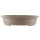 Bonsai pot 60x47.5x13cm dark-brown oval unglaced