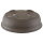Bonsai pot 47.5x36x13.5cm dark-grey oval unglaced