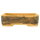 Pot à bonsaï 22,5x18,5x7cm marron jaune rectangulaire en grès