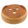 Bonsai pot 30x30x10cm light brown round unglaced